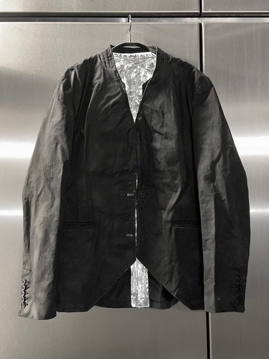 [object x925] BLACK SHELL blazer