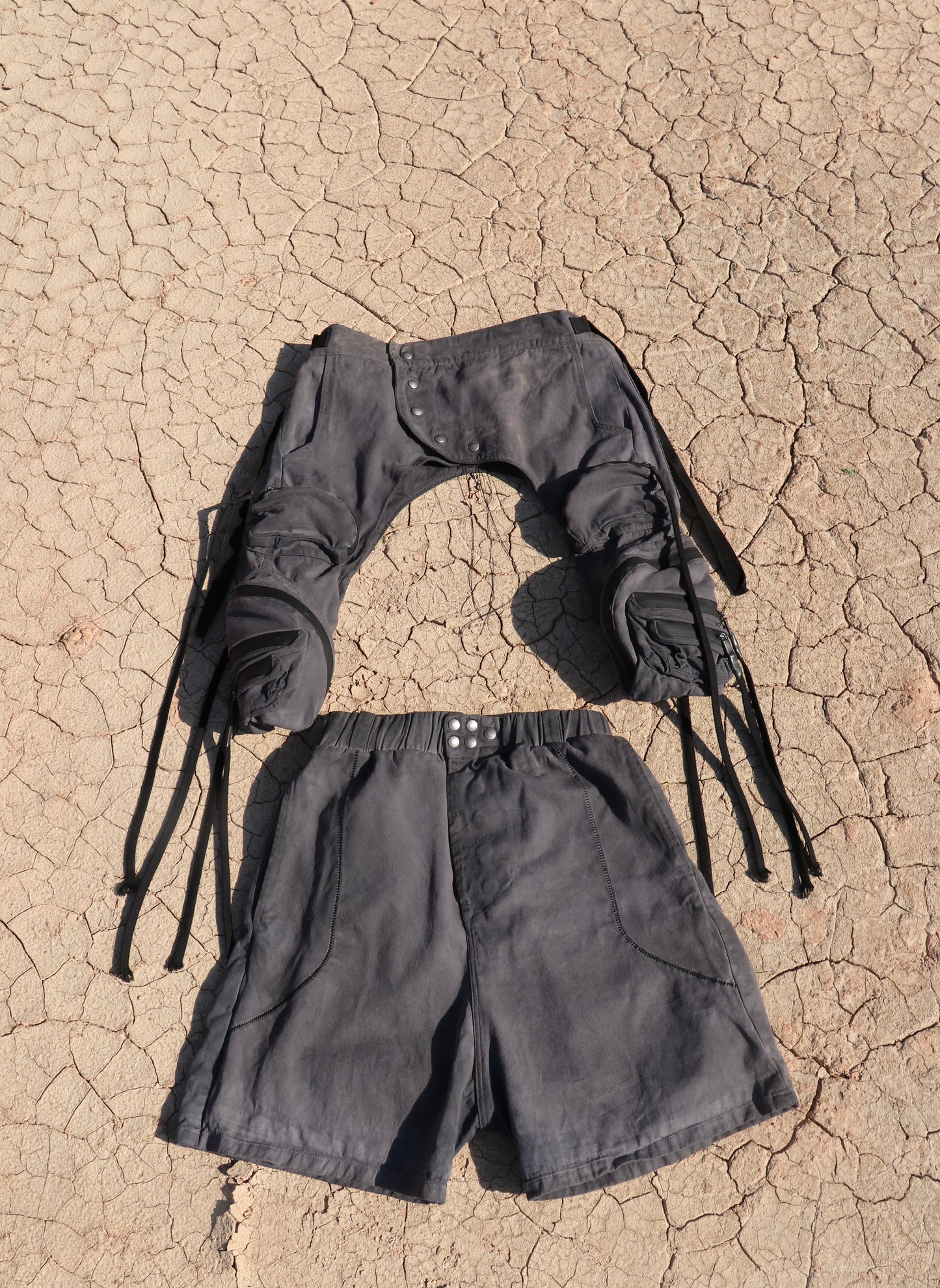 [object 8998] SĪRAT multicargo pants attachment & shorts